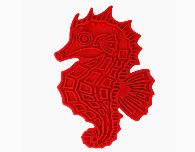 Tapis  léchage forme hippocampe