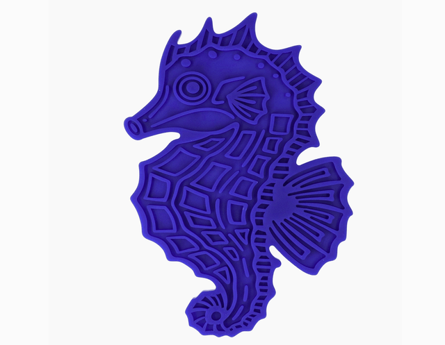 Tapis  léchage forme hippocampe