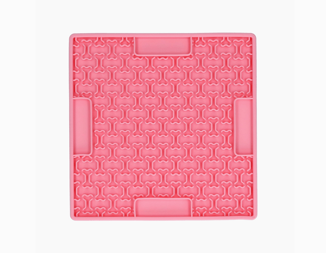 Tapis de léchage forme os