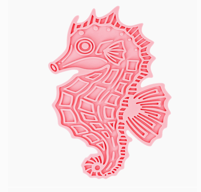 Tapis  léchage forme hippocampe