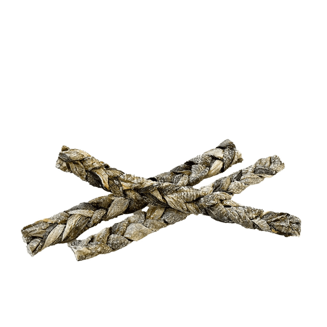 Bandes tressées de morue 